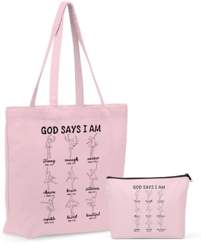 Ancient religious dances 4 Christian Gifts for Women Dancer Girls Canvas Bag Makeup Bag Set ...