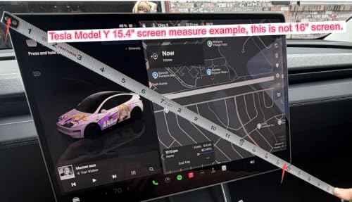 Image of Matte Anti Glare 2026 Tesla Model Y Juniper & Model Y L Screen Protector 16 inch - Refreshed Premium /Performance 16 Inch QHD Touchscreen - 2026 Tesla Y & 2026 2027 Tesla Y L Accessories [No More Glare]