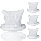 4 Pack HNVCF10 Filter Replacement for Black and Decker Dustbuster Hand Vacuum HNVC220BCZ01, HNVC215B