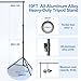 EMART 12x10ft(WXH) Backdrop Stand Heavy Duty, Adjustable Backdrop Banner Holder Back Drop Stand for Party, Photography Background Support Equipment Kit for Photo Studio, Wedding, Birthday, Exhibitions
