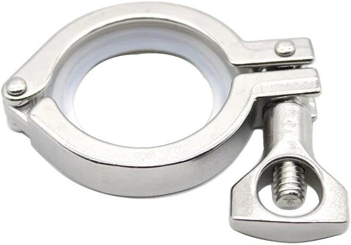 1/2" - 4"Tri Clamp 25.4 50.5/64/77.5/91 106 119 mm Ferrule OD SS304 Stainless Steel Tri Clover Sanitary Fitting for home Brewing(1 piece,89mmx Ferrule 106)