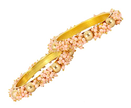 Image of NMII Metal and Zircon Studded Kadaa set for Women /Girls