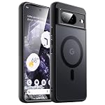JETech – JETech Magnetische Hülle für Google Pixel 8, Obsidian