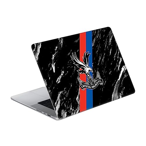 Autocollant Vinyle MacBook Pro 16 A2485 Crystal Palace Marbre Noir