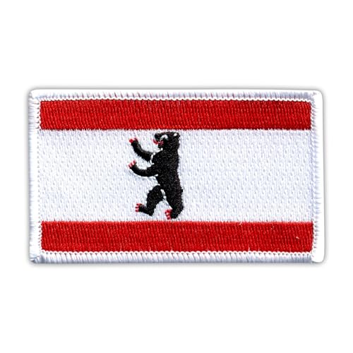 Flagge Berlins - Aufnäher / Aufnäher - bestickt