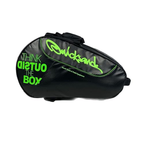 Borsa Zaino Portaracchette Beach Tennis Bag Quicksand Compact Black Green