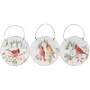 Primitives by Kathy Winter Cardinal Ornament Set 118320