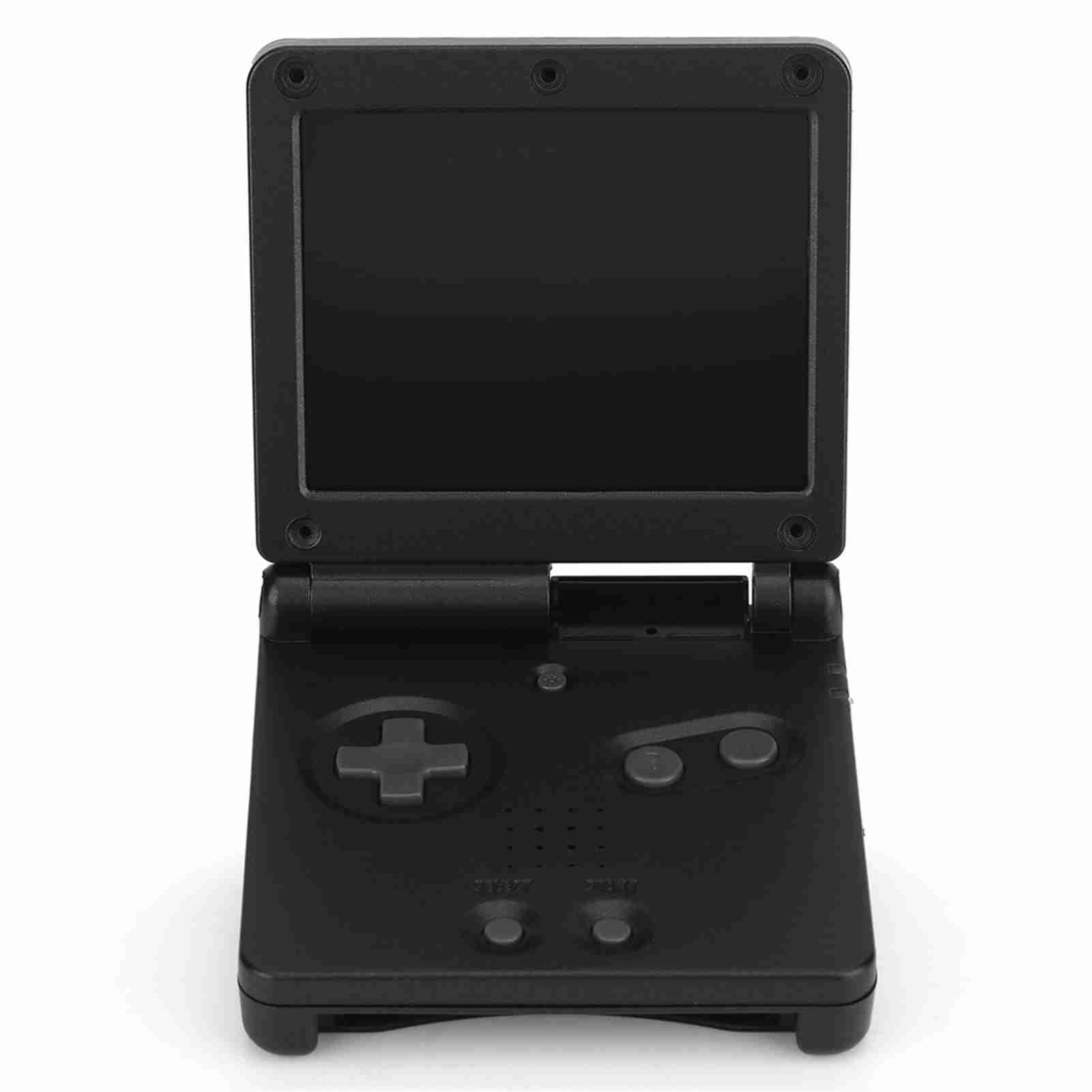 Vbestlife Cubierta de la Caja Protectora de ABS para Advance GBA SP Kit de Piezas de Reparación de la Cubierta de la Caja Protectora de ABS. (Negro)