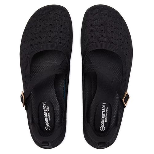 Frank Mully Wide Width Mary Jane Flats