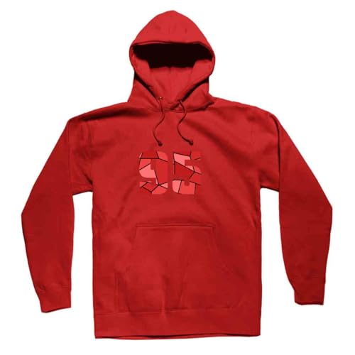 Sweat à capuche rouge 95 Number hoodie unisexe vêtement sport décontracté