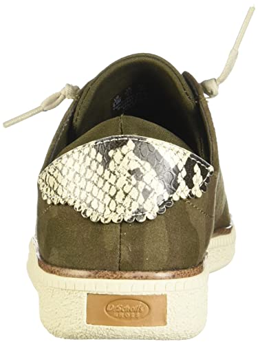 Dr. Scholl's Shoes Women's Sweet Kicks Oxford, Olive Fabric, 9.5 #TOP2