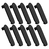 Tamaño: 61 x 26 mm. TENQ - Clip para cinturón Trasero de Radio para Motorola T5 T40 T50 T60 Walkie Talkie Waist (Paquete de 10)