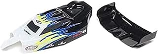Losi Body Wing Black/White Mini-B LOS210020 Car/Truck Bodies Wings & Decals