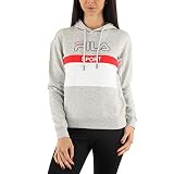FILA Lucy Sudadera con Capucha, Blanco, S para Mujer