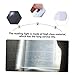 AGFELO LED Eye Protection Reading Lamp Panel Light Battery Powered Night Reading Lighting Tool for Bedside Study with Material