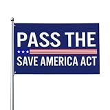 Pass The Save America Act Flags 3x5ft Outdoor Yard Garden Decoration Single Flag