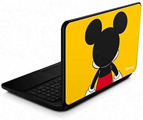 Skinit Decal Laptop Skin Compatible with 15.6 in 15-d038dx - Officially Licensed Disney Mickey Mouse Backwards Design