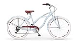 MBM Honolulu Bicicletta, Donna, Azzurro, 45Cm