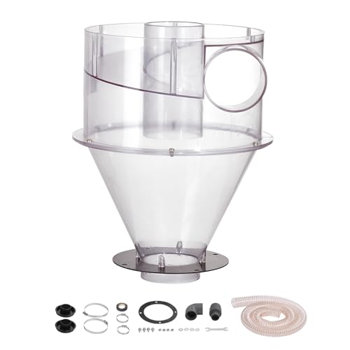VEVOR Séparateur de poussière cyclonique, filtre cyclonique ABS pour dépoussiéreur 101,6 mm,...