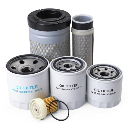 Maintenance Filter Kit fit for Kubota RTV-X1120D RTV-X1140 RTV-X1100C by Riyhch - Used condition - CA$61.52