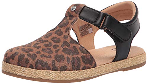 Ugg Girls T Emmery Leopard Flat Sandal, Tan, 8 Toddler #TOP14