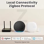 Zigbee Door Sensor 4 Pack, Smart Contact Sensor for Door Window Security - Image 2
