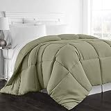 Devi Bedding- 100% Egyptian Cotton 8 PC Comforter Set Solid (3 Pc Comforter Set + 4 Pc Sheet Set + 1