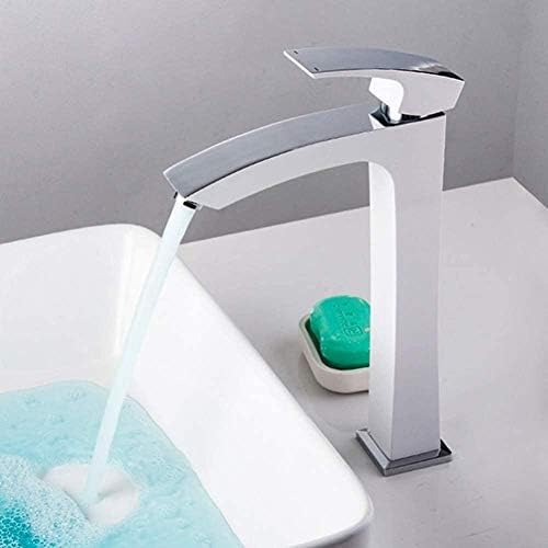 Robinet de lavabo cascade noir mat mitigeur mécanique de salle de bain G1007