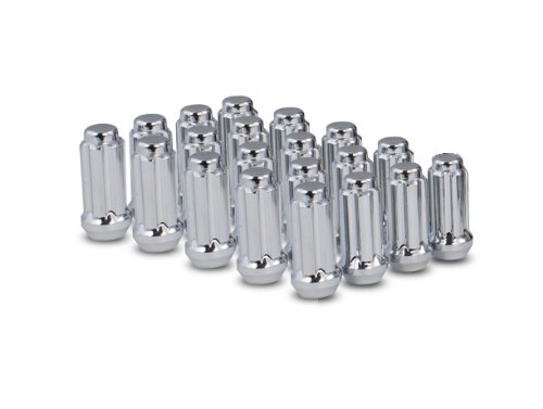 Gorilla Automotive 26193HT Small Diameter Duplex Acorn Chrome 5 Lug Kit (9/16