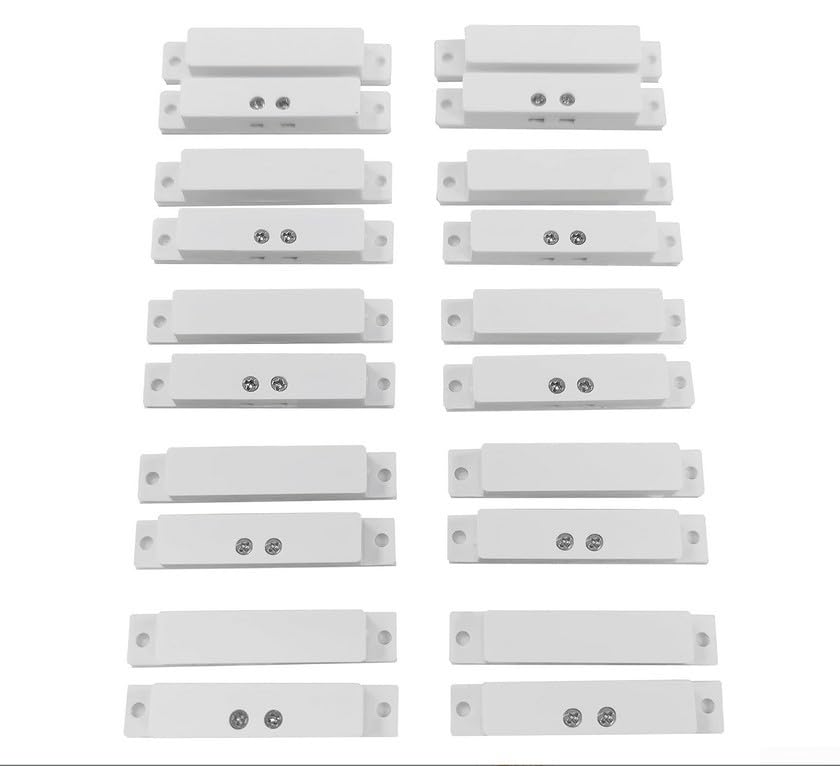 Standard di prestazioni affidabili: costruito con alloggiamento in metallo che misura 50 x 7 mm e 44 x 9,5 mm, funziona in modo efficiente a temperature da -10 ° C a 60 ° C, offrendo un monitoraggio costante della sicurezza a lungo termine per le esigenze di protezione della proprietà.