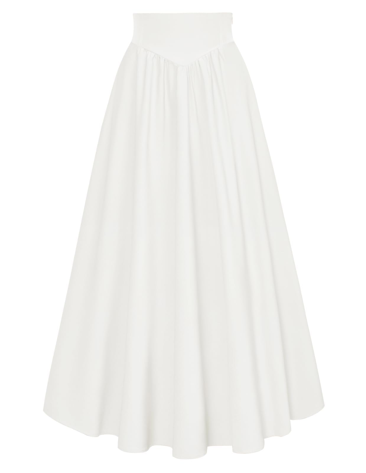 SCARLET DARKNESS Damen Viktorianische Trachtenrock Mittelalter Hohe Taille Maxi Rock