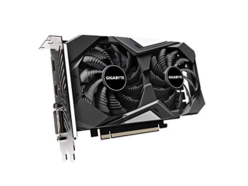 Image of GIGABYTE pci e x16 GeForce GTX 1650 D6 WINDFORCE OC 4G (rev. 2.0) Graphics Card, 172mm Compact Size, 4GB 128-Bit GDDR6, GV-N1656WF2OC-4GD REV2.0 Video Card