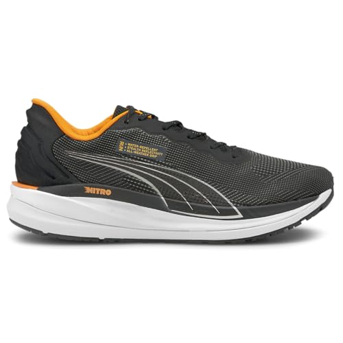 PUMA Mens Magnify Nitro WTR Running Sneakers Shoes - Black
