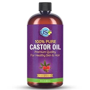 Olio Di Ricino Puro Spremuto A Freddo, Senza Esano Per Capelli - Foto 11