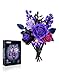 Produktbild Millionspring Lila Rosenstrauß-Bausatz, Lila Künstliche Rosen, Geschenke für Sie zum Geburtstag, Jahrestag, Muttertag, Halloween, Weihnachten, Heimdekoration