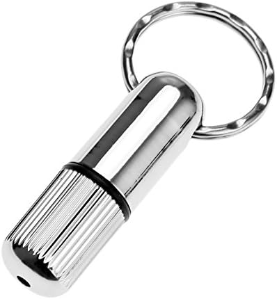 Dophee Ciger Punch Cigar Drill Silver Bags Stainless Steel with Key Chains