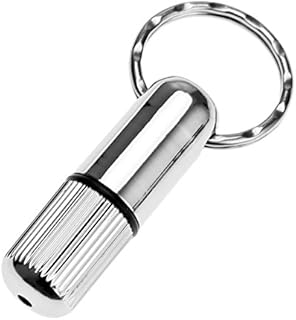 Dophee Ciger Punch Cigar Drill Silver Bags Stainless Steel with Key Chains