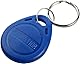 OBO HANDS 125khz Tags EM4100 RFID Karte Token Key Tag Zugangskontrolle Smart Card ID Keyfobs Paket von 100pcs (BLAU)