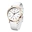 Rose gold-white band
