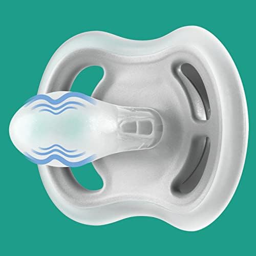 Smoczek Philips Avent Ultra Air - Delikatna skóra dziecka pozostaje miękka i sucha - Bardzo sztywny smoczek - 18 m+ -Dla rozwijających się zębów i dziąseł - 2 szt. w opakowaniu - SCF349/12