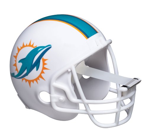 Scotch Magic Tape Dispenser, Miami Dolphins Football Helmet with 1 Roll of 3/4 x 350 Inches Tape