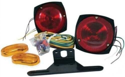 Replacement Submersible Incandescent Light Kit - Trailers Over 80" fits Trailer & Towing New