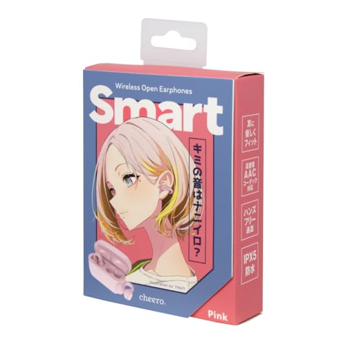 cheero Wireless Open Earphones Smart CHE-645 [�s���N]