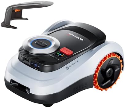 Segway Navimow i220 LiDAR Robot Tondeuse avec Garage Kit, pentes ...