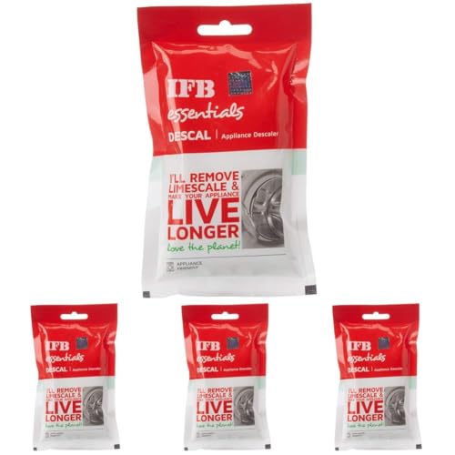Image of IFB Descale Powder For Washing Machine Drum Cleaner 100g (Pack of 4)