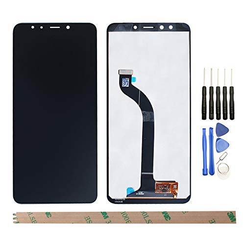 YHX-OU per 5.7" Xiaomi Redmi 5 Riparazione e Sostituzione LCD Display + Touch Screen Digitizer con Strumenti Gratuiti (Nero)