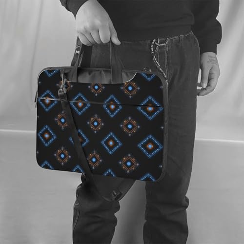 Maletín simétrico geométrico pequeño para laptop 15.6" impermeable miniatura 2