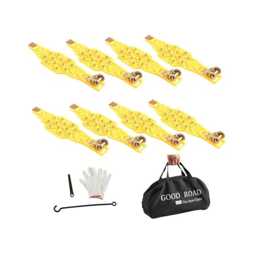 Cadenas de nieve de material resistente TPU Qianly para coche y SUV 4