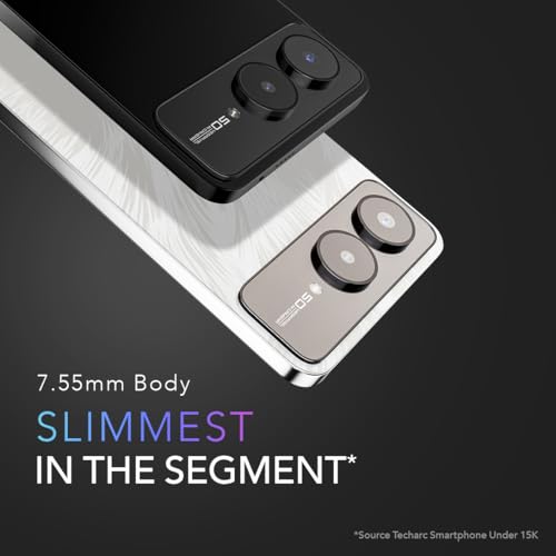 Image of Lava Blaze AMOLED 2 5G (Feather White, 6 GB RAM, 128 GB Storage) | 6.67 inch FHD+ AMOLED Display | MTK D7060 Processor | 50 MP Front Camera | LPDDR5 UFS 3.1 ROM | 5000 mAh | 33W Fast Charging