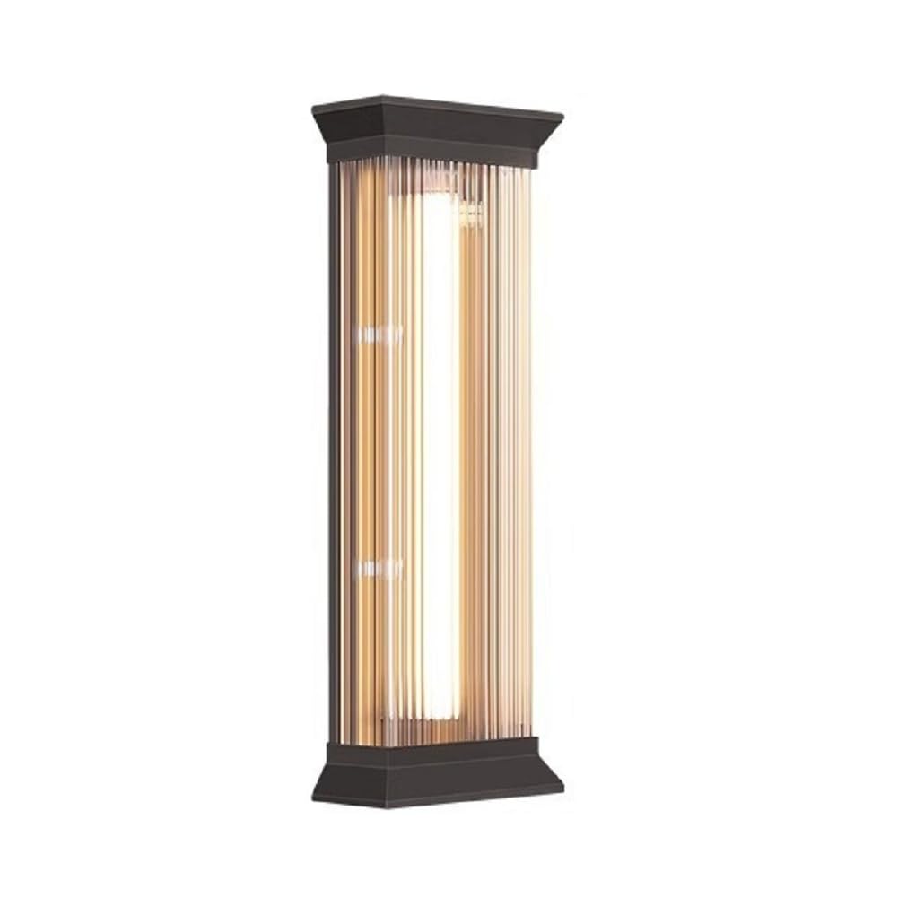 UDSKNV[KSL Outdoor Garden Lamp Wall Lamp Waterproof Exterior Wall Pillar Light Villa Terrace LED Stainless Steel Lighting for Courtyard